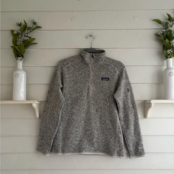 Patagonia Women’s Better Sweater 1/4 Zip Fleece Size Medium - Picture 2 of 13